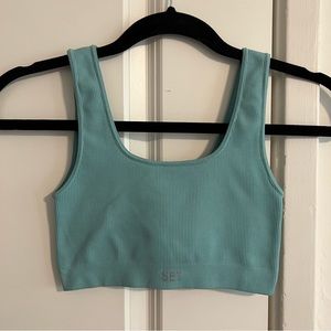 SET ACTIVE Sculptflex Box Cut Bra, XS/S